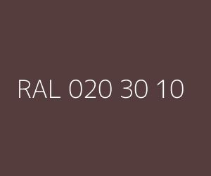 Renk RAL 020 30 10 