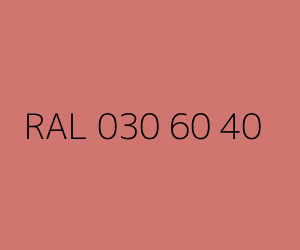 Renk RAL 030 60 40 