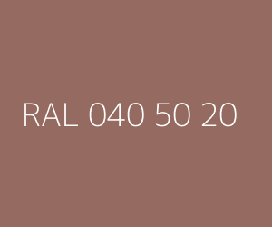 Renk RAL 040 50 20 