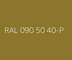 Renk RAL 090 50 40-P 