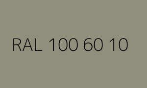 Renk RAL 100 60 10
