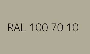Renk RAL 100 70 10
