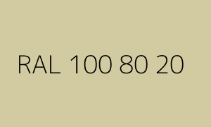 Renk RAL 100 80 20