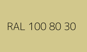 Renk RAL 100 80 30