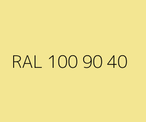 Renk RAL 100 90 40 