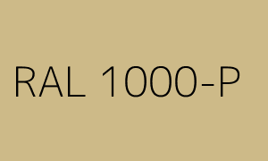 Renk RAL 1000-P