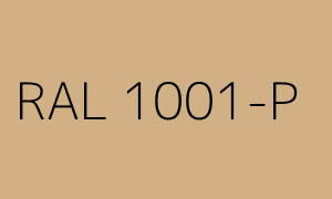 Renk RAL 1001-P