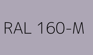 Renk RAL 160-M