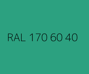 Renk RAL 170 60 40 