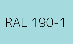 Renk RAL 190-1