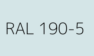 Renk RAL 190-5