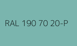 Renk RAL 190 70 20-P