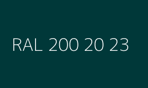 Renk RAL 200 20 23