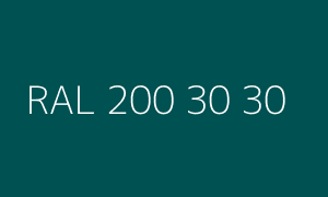 Renk RAL 200 30 30