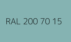 Renk RAL 200 70 15