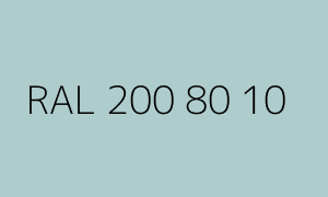 Renk RAL 200 80 10