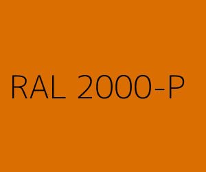 Renk RAL 2000-P YELLOW ORANGE