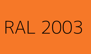 Renk RAL 2003