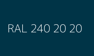 Renk RAL 240 20 20