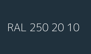 Renk RAL 250 20 10
