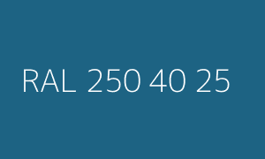 Renk RAL 250 40 25