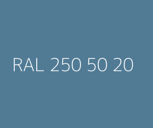 Renk RAL 250 50 20 