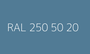 Renk RAL 250 50 20