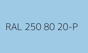 Renk RAL 250 80 20-P