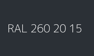 Renk RAL 260 20 15