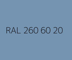 Renk RAL 260 60 20 