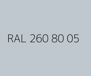 Renk RAL 260 80 05 