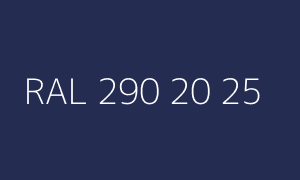 Renk RAL 290 20 25