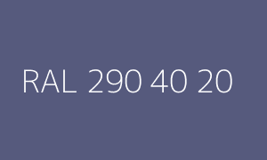 Renk RAL 290 40 20