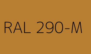 Renk RAL 290-M