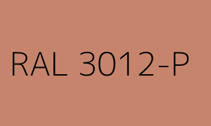 Renk RAL 3012-P