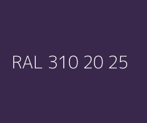 Renk RAL 310 20 25 