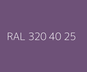 Renk RAL 320 40 25 