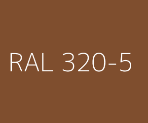 Renk RAL 320-5 