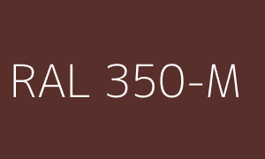 Renk RAL 350-M