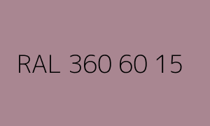Renk RAL 360 60 15