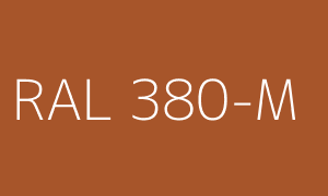 Renk RAL 380-M