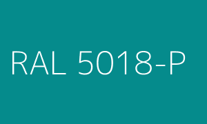 Renk RAL 5018-P