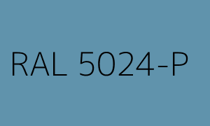 Renk RAL 5024-P