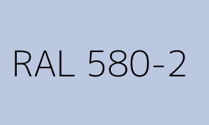 Renk RAL 580-2