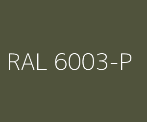 Renk RAL 6003-P OLIVE GREEN