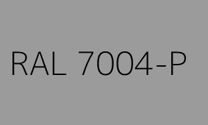 Renk RAL 7004-P