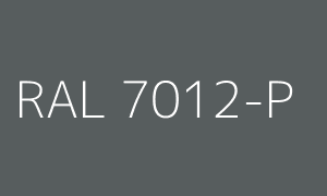 Renk RAL 7012-P