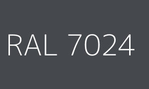 Renk RAL 7024