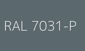 Renk RAL 7031-P