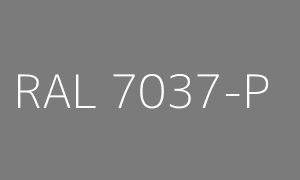 Renk RAL 7037-P